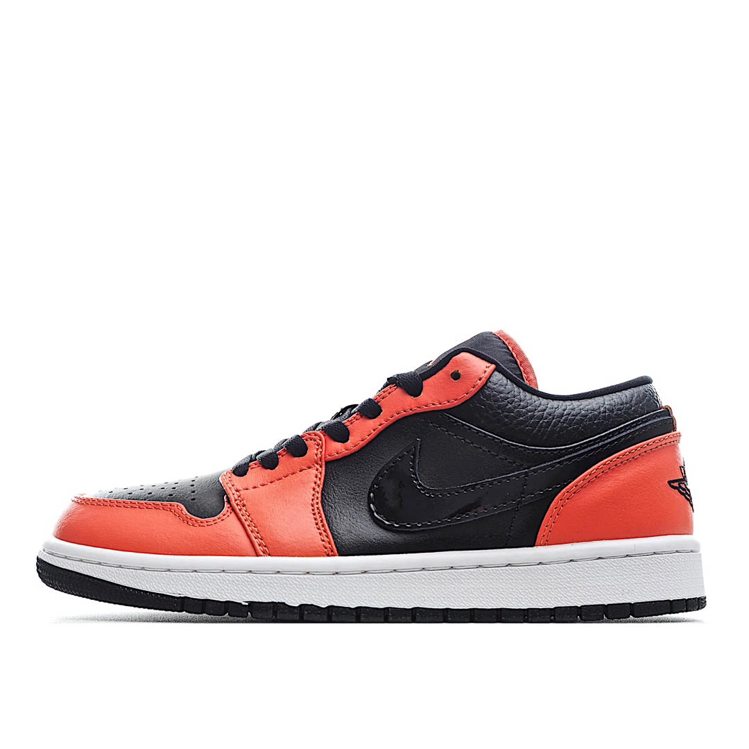 Air Jordan 1 Low SE Black Turf Orange