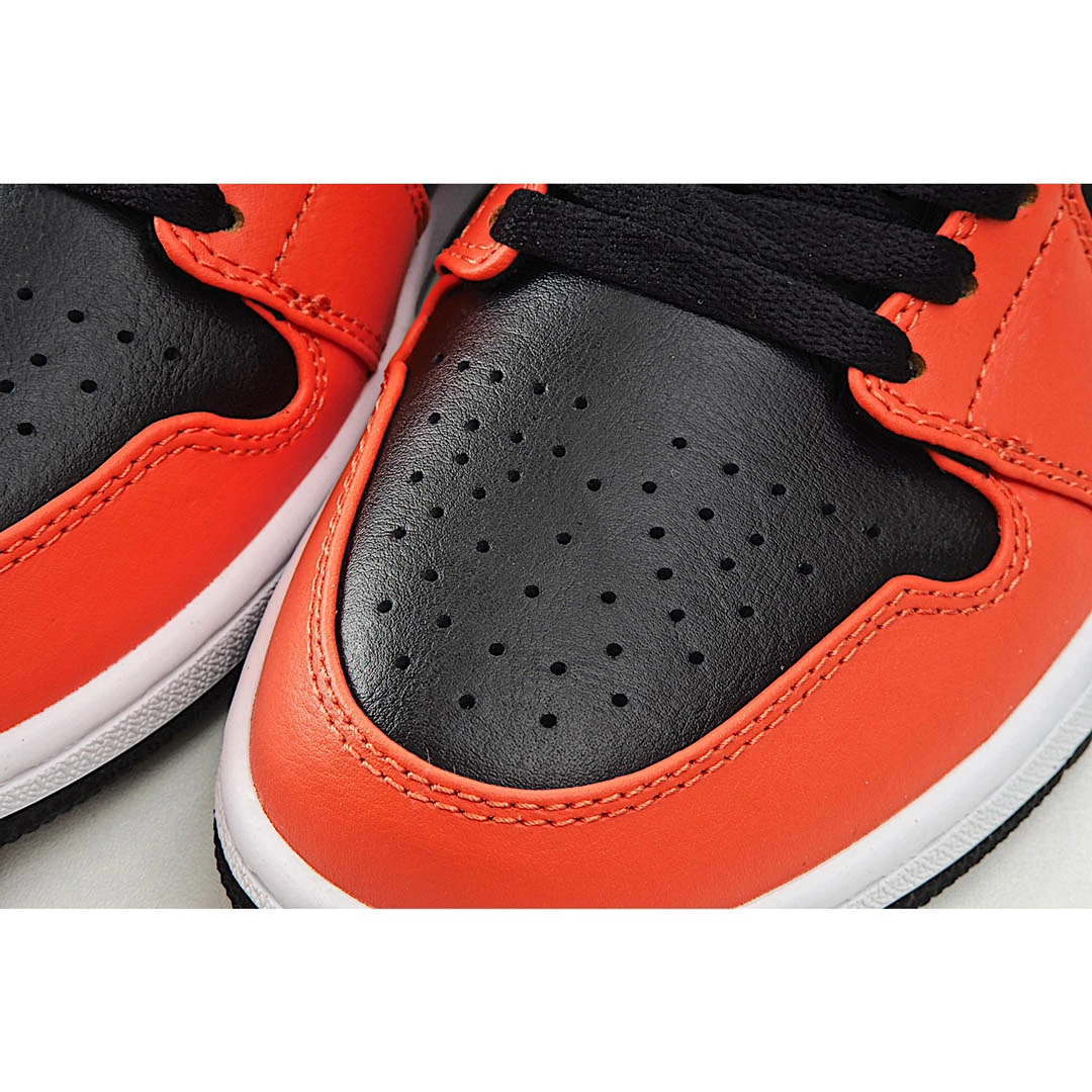 Air Jordan 1 Low SE Black Turf Orange