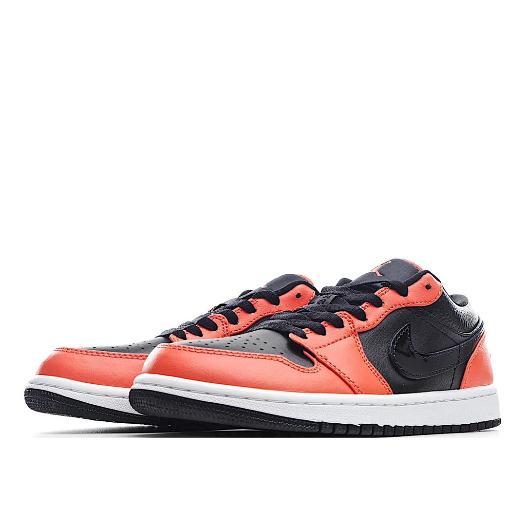 Air Jordan 1 Low SE Black Turf Orange