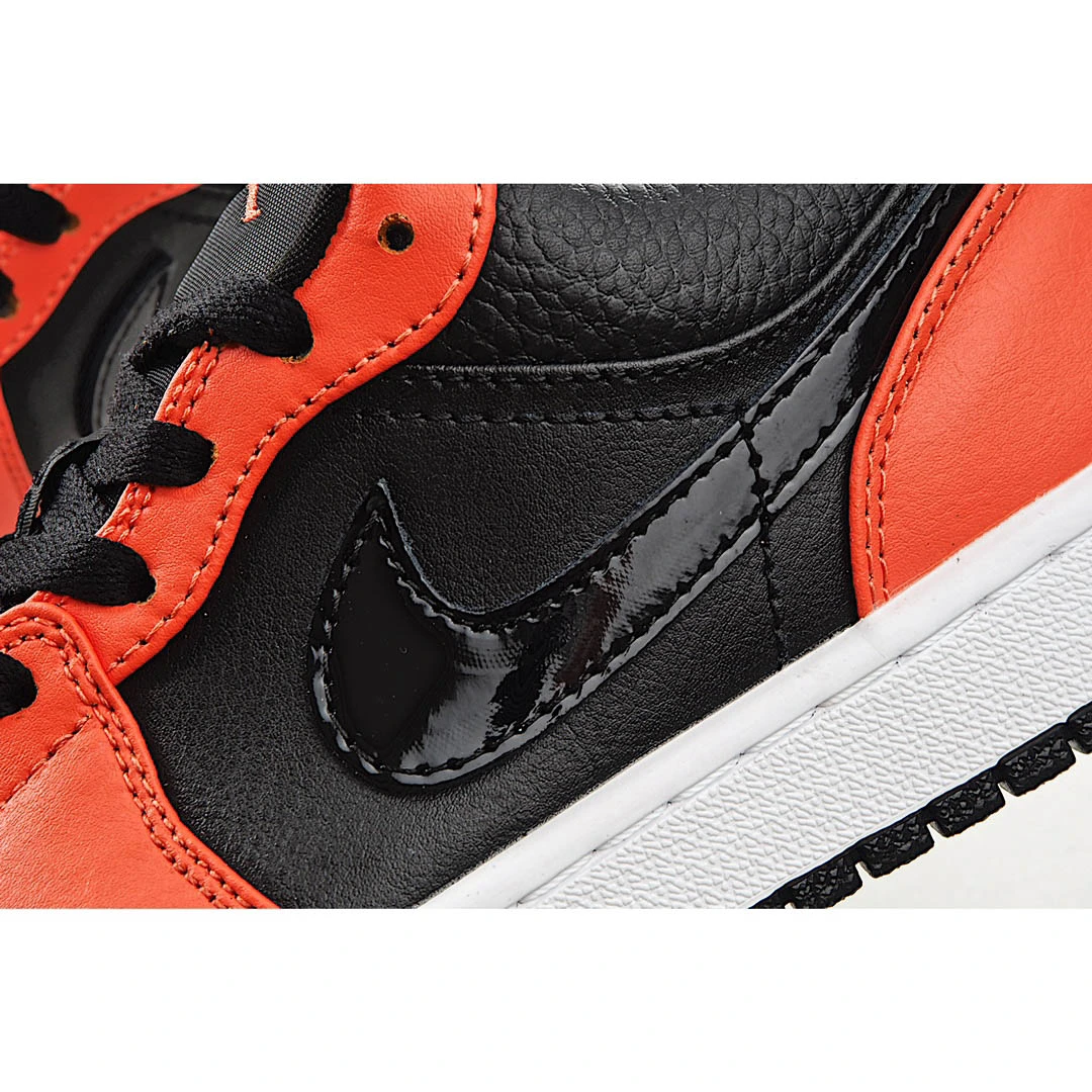 Air Jordan 1 Low SE Black Turf Orange