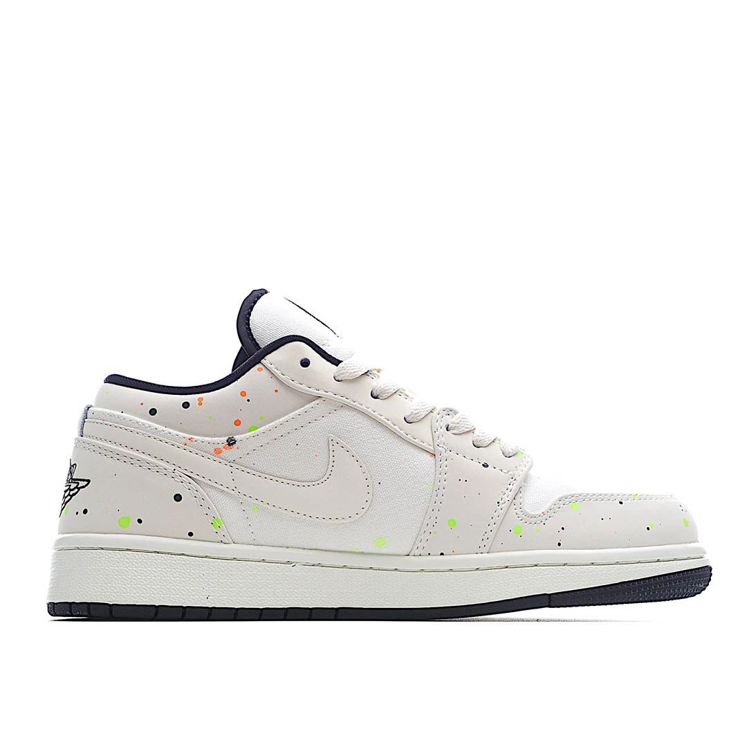 Air Jordan 1 Low SE GS Paint Splatter