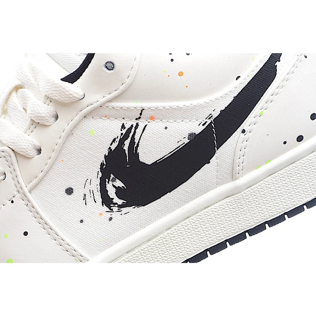 Air Jordan 1 Low SE GS Paint Splatter