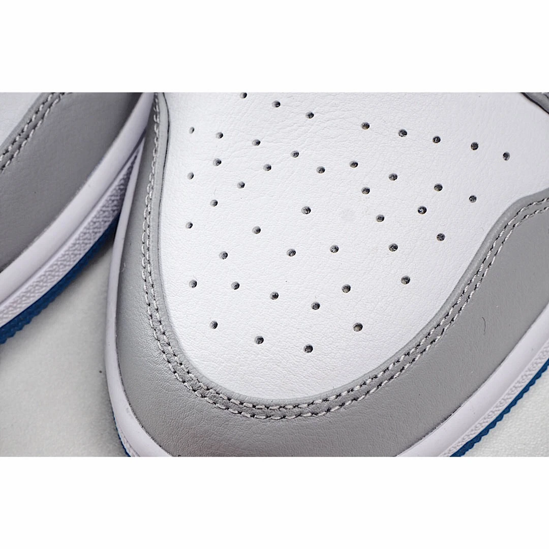 Air Jordan 1 Low True Blue Cement