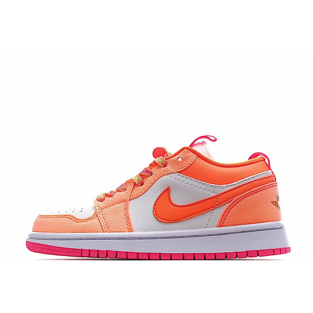 Air Jordan 1 Low Utility GS Hyper Crimson