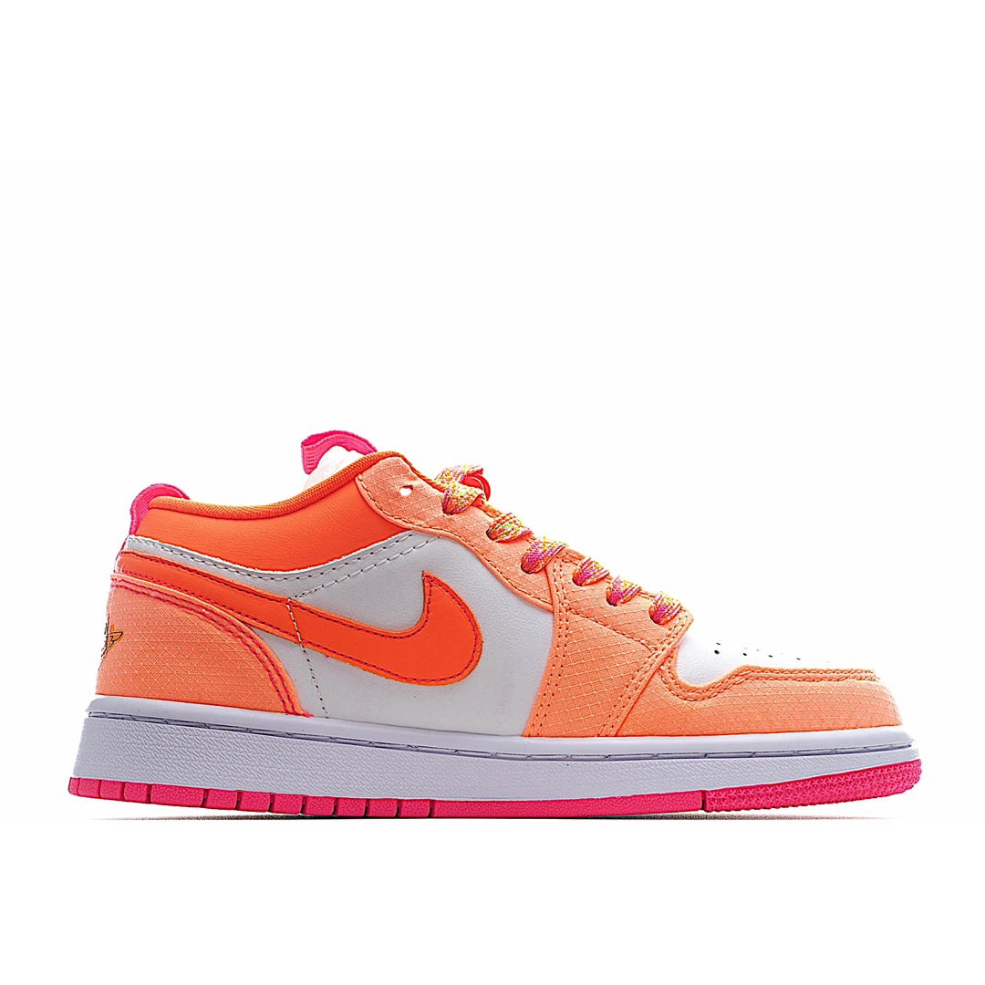 Air Jordan 1 Low Utility GS Hyper Crimson