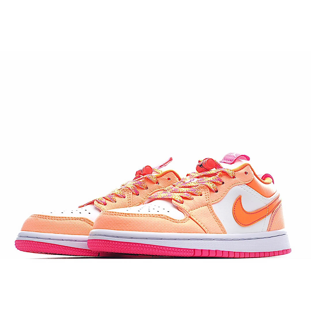 Air Jordan 1 Low Utility GS Hyper Crimson