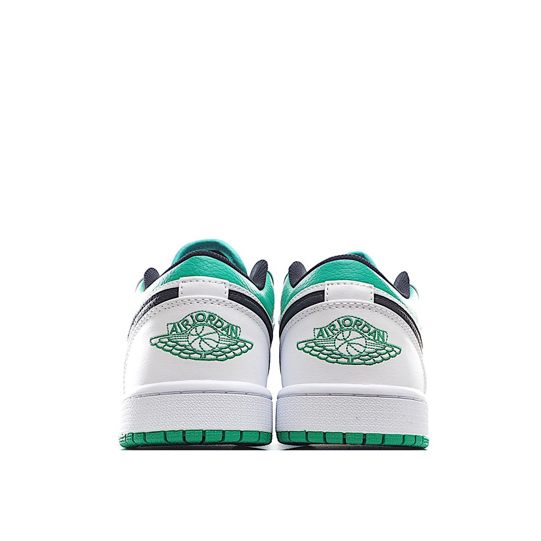 Air Jordan 1 Low White Lucky Green