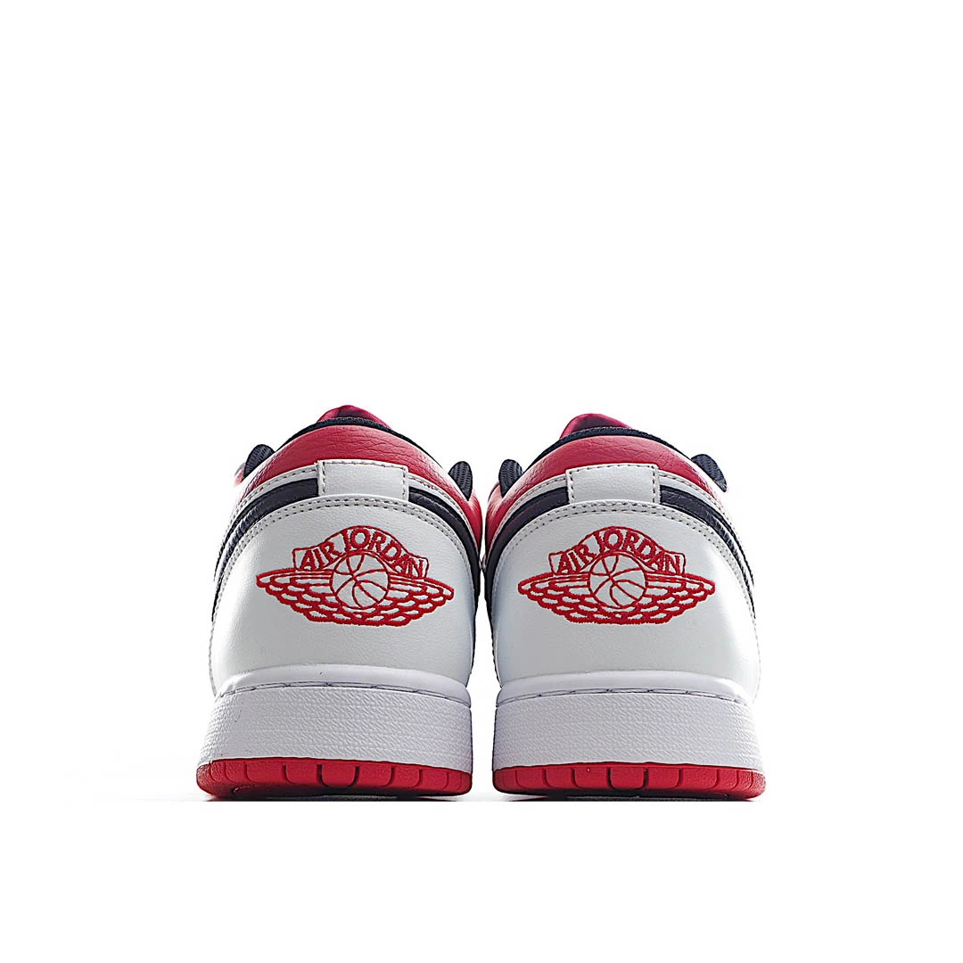 Air Jordan 1 Low White University Red