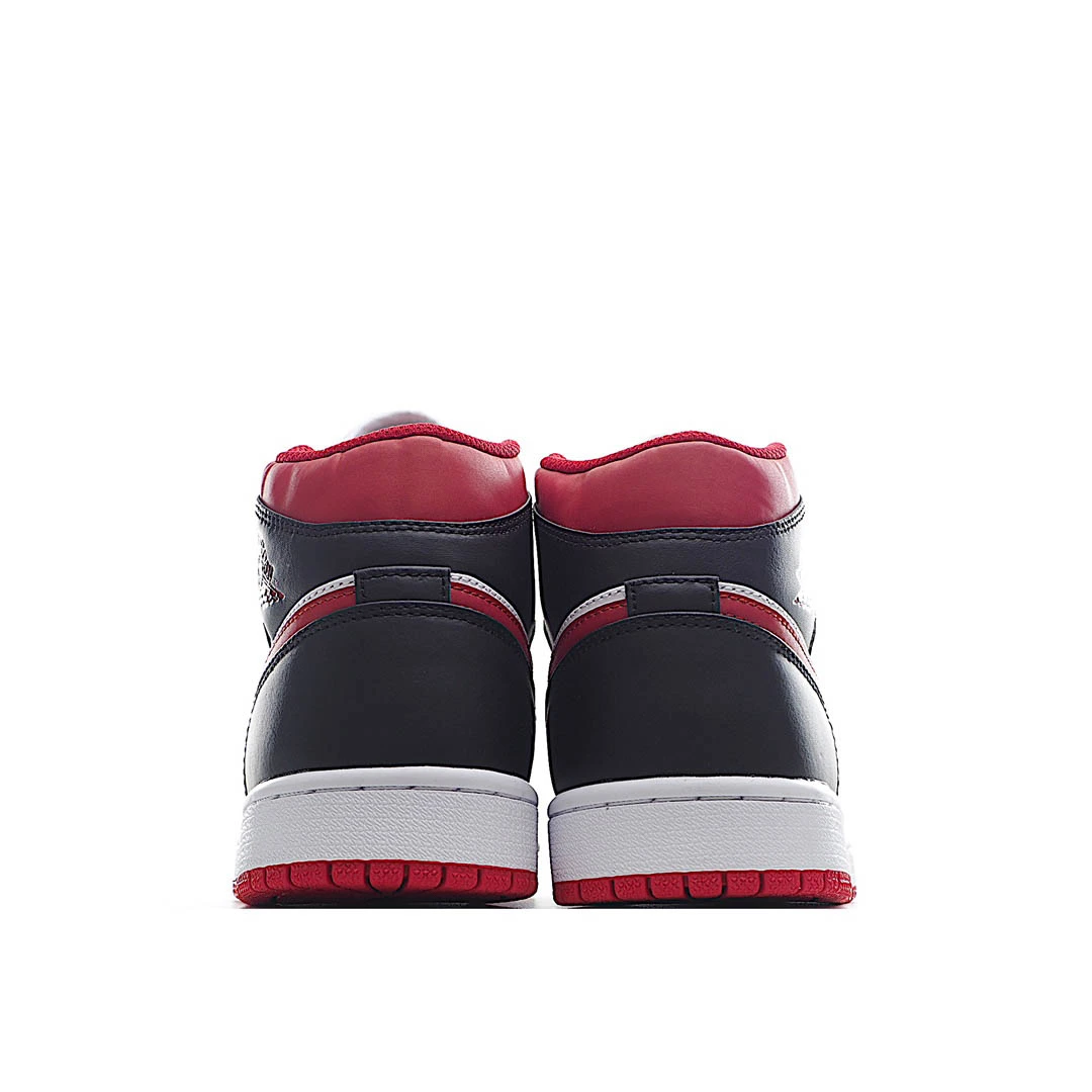 Air Jordan 1 Mid Black Gym Red