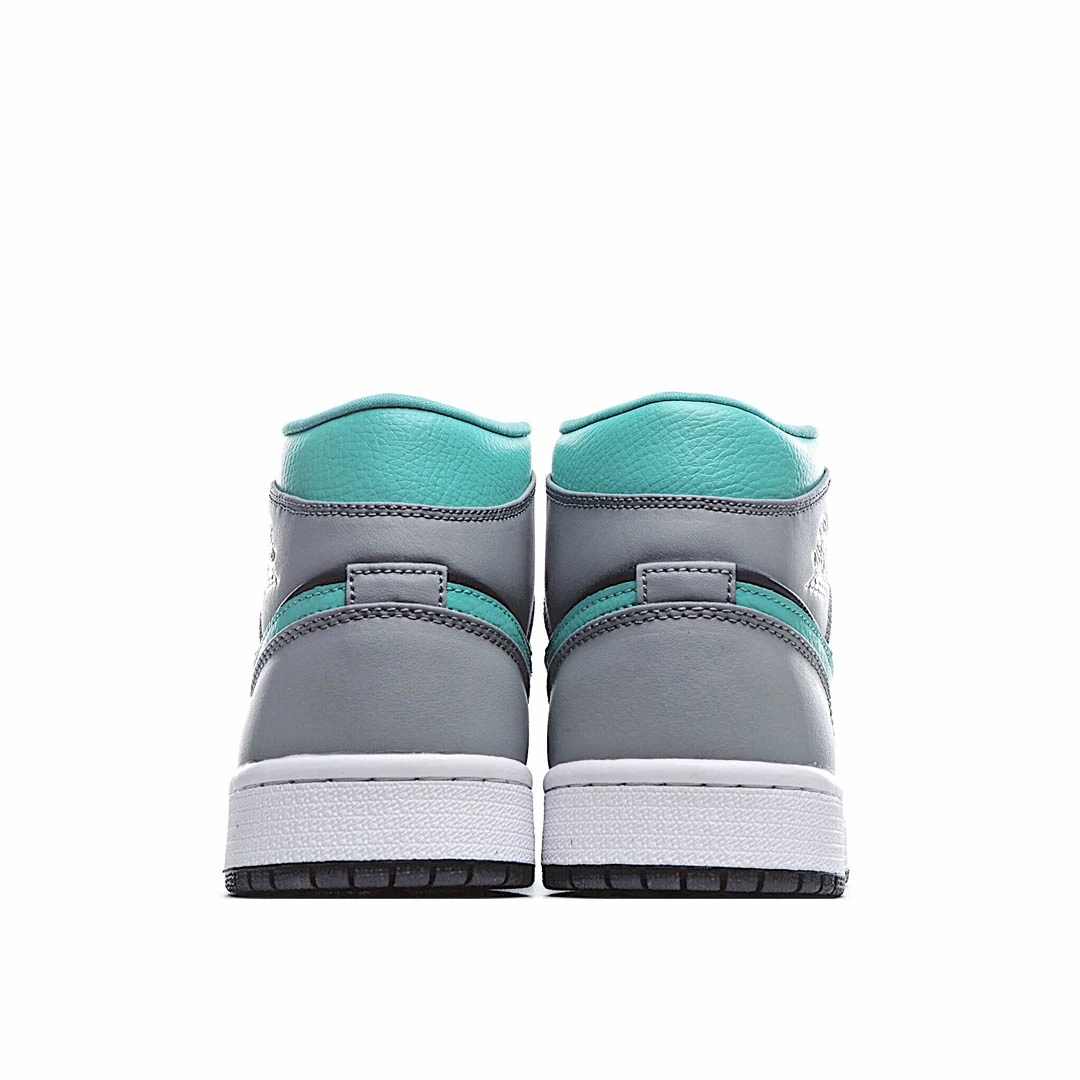 Air Jordan 1 Mid Grey Aqua