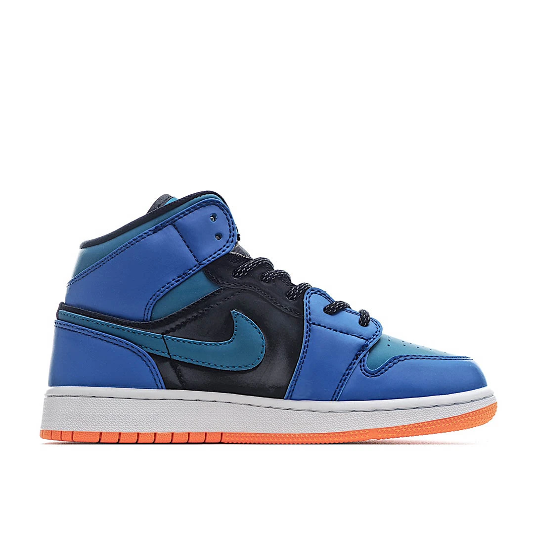 Air Jordan 1 Mid GS Racer Blue