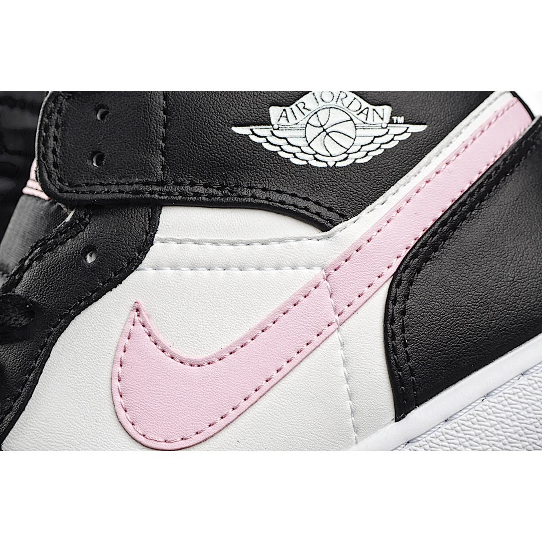 Air Jordan 1 Mid GS White Light Arctic Pink