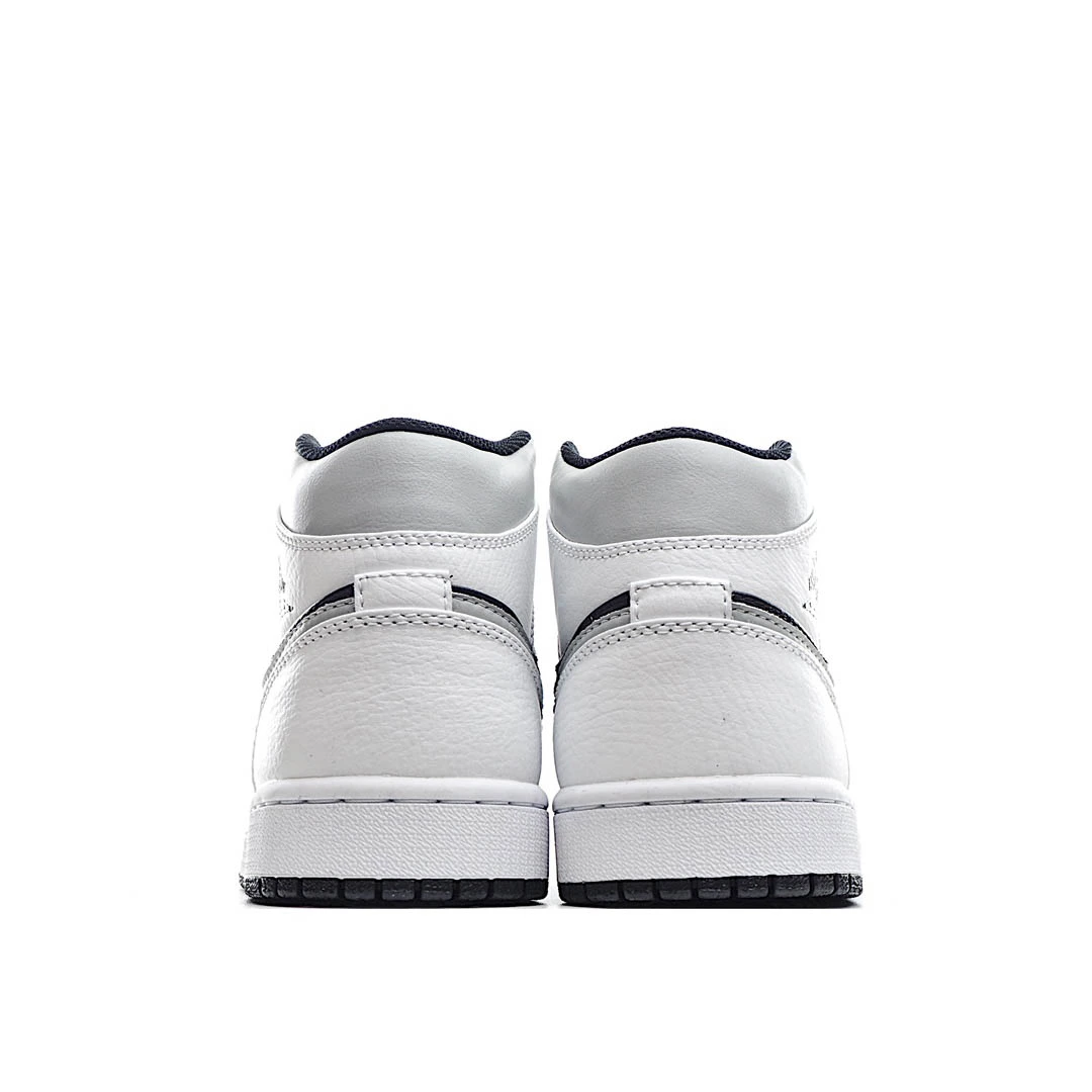 Air Jordan 1 Mid GS White Shadow