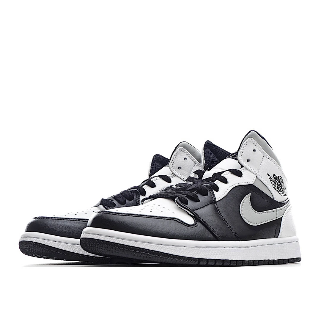 Air Jordan 1 Mid GS White Shadow