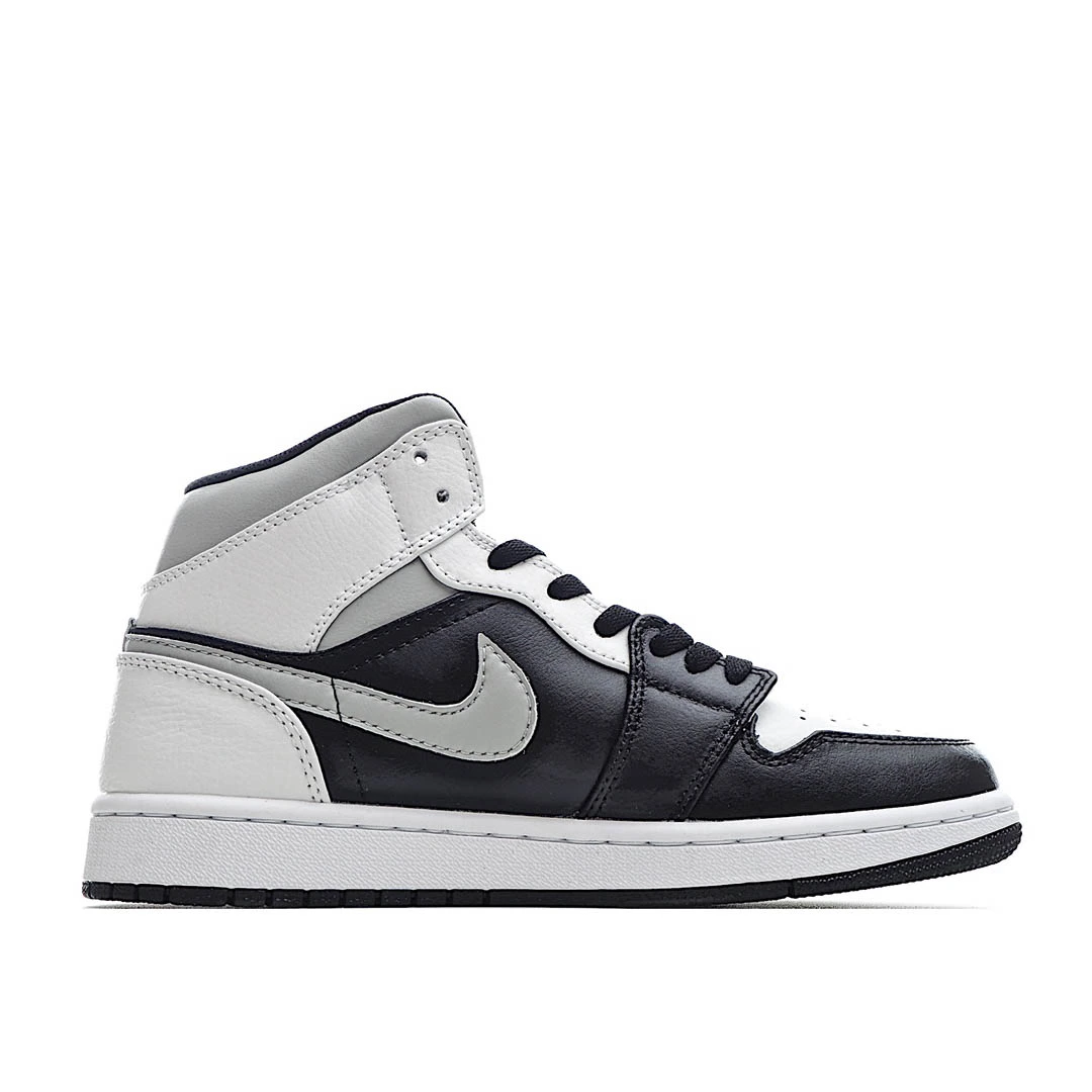 Air Jordan 1 Mid GS White Shadow