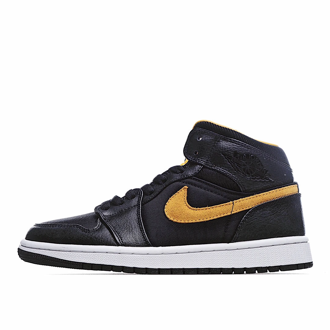 Air Jordan 1 Mid SE Black Gold