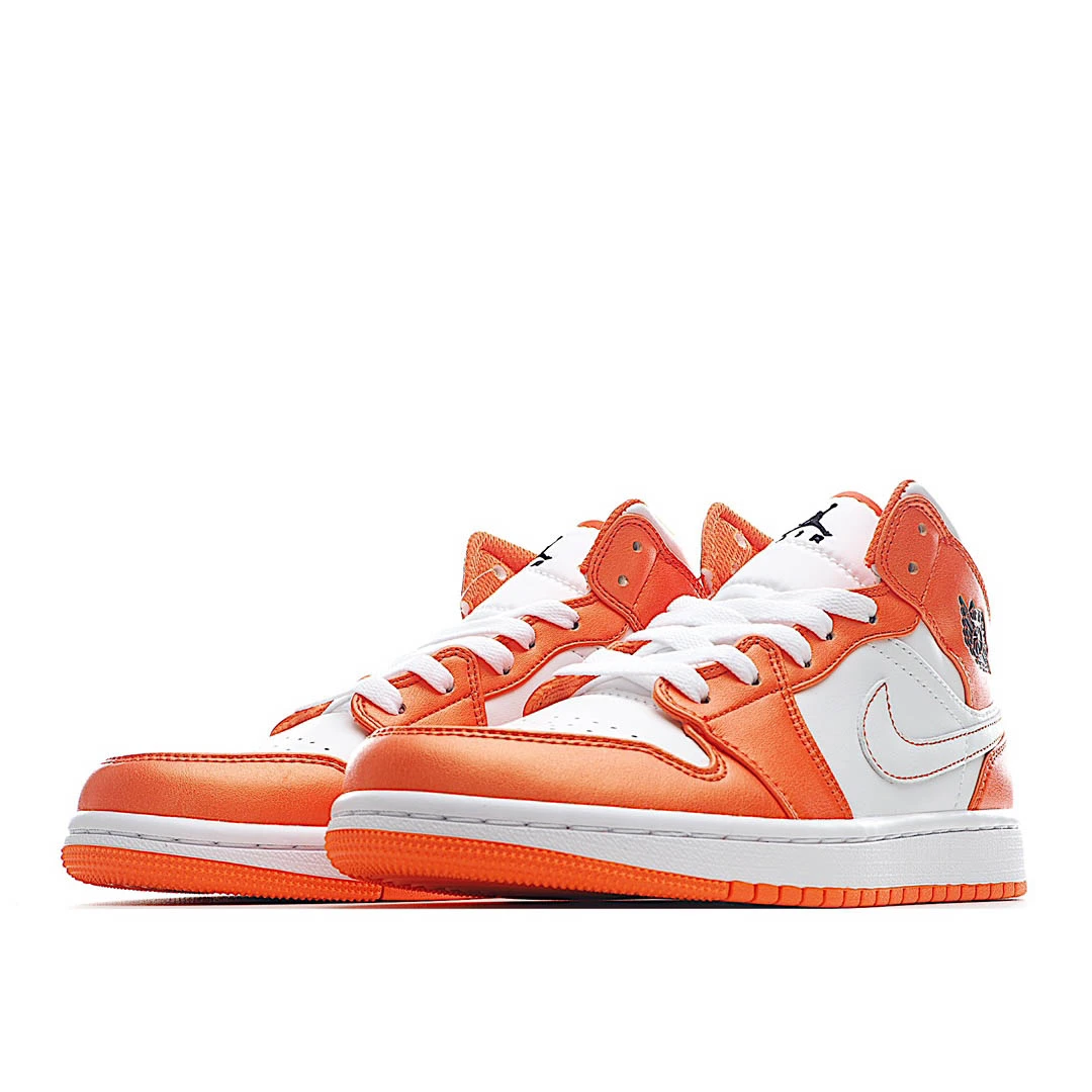 Air Jordan 1 Mid SE Electro Orange