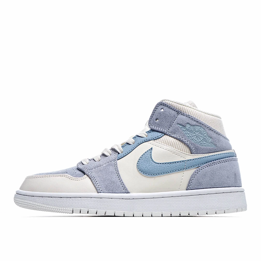 Air Jordan 1 Mid SE Sail Light Blue