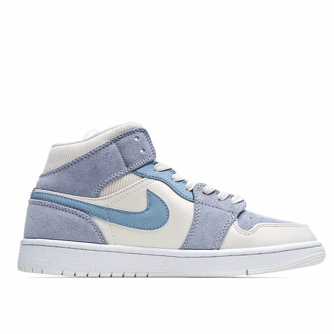 Air Jordan 1 Mid SE Sail Light Blue