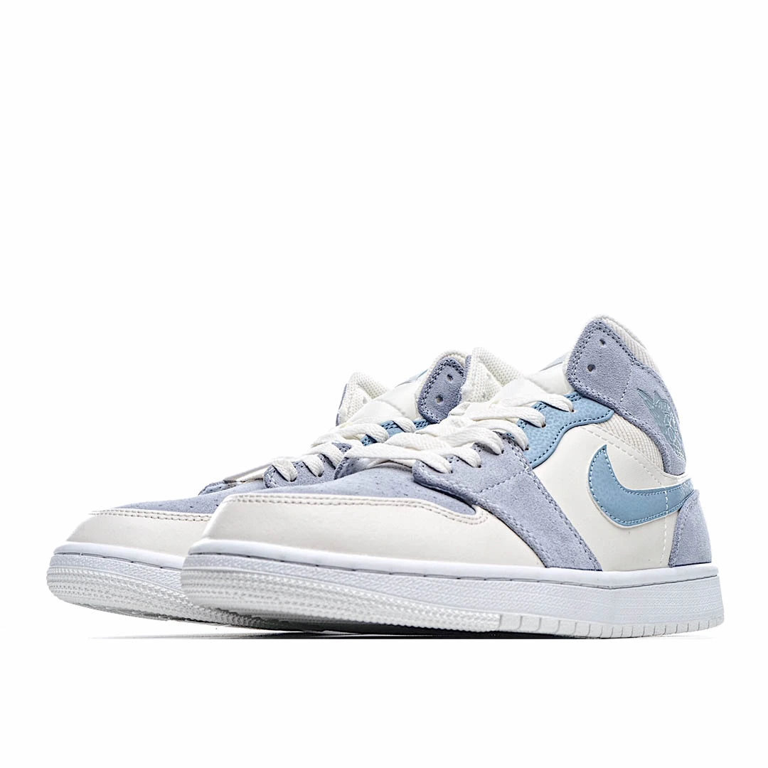 Air Jordan 1 Mid SE Sail Light Blue