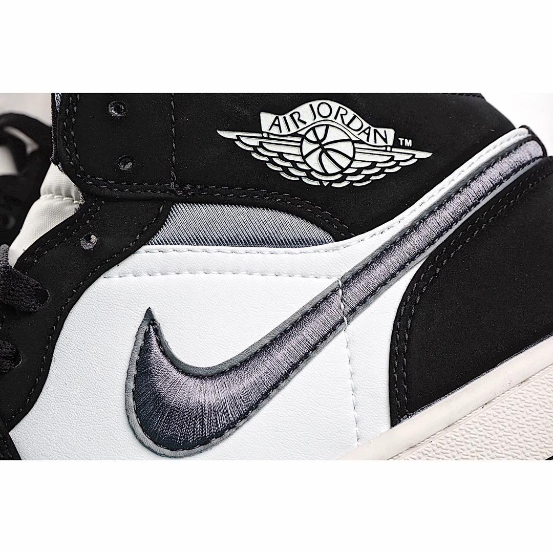 Air Jordan 1 Mid SE Satin Smoke Grey