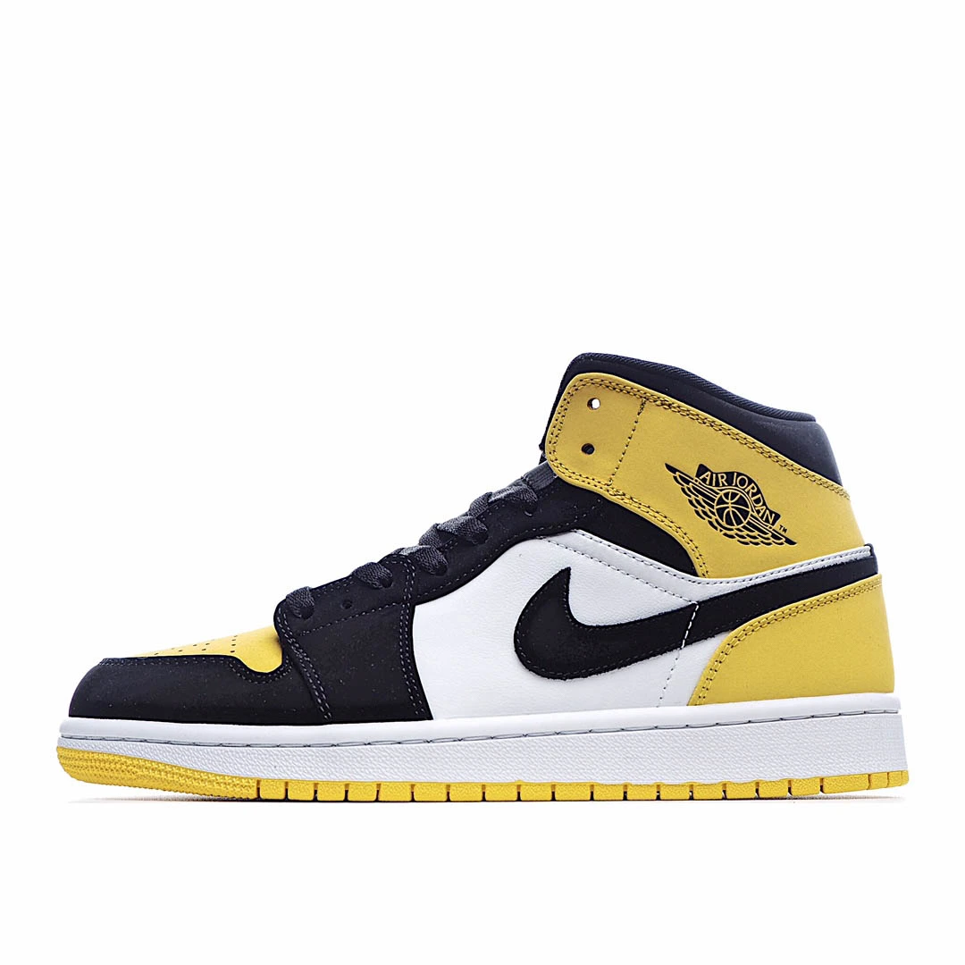 Air Jordan 1 Mid SE Yellow Toe