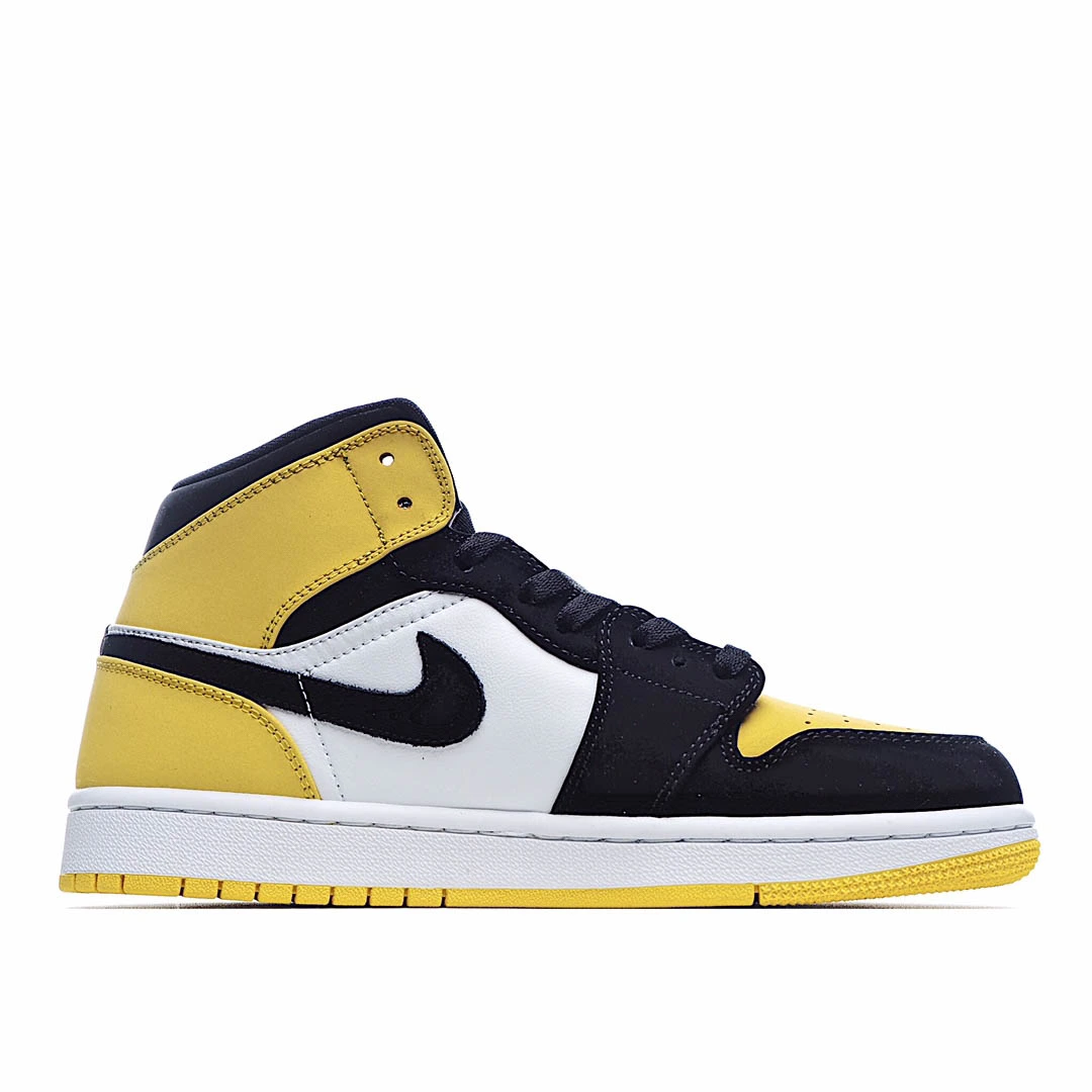 Air Jordan 1 Mid SE Yellow Toe