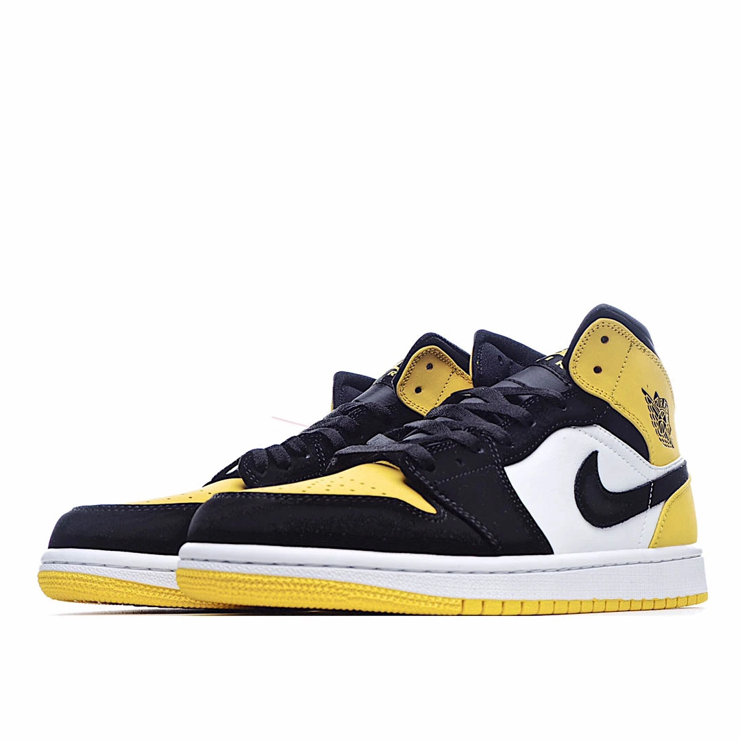 Air Jordan 1 Mid SE Yellow Toe