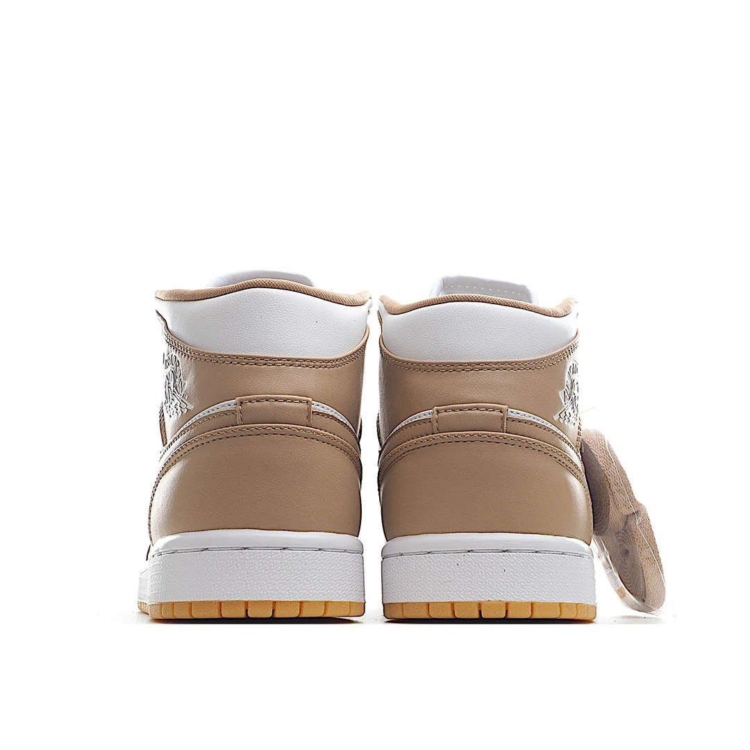 Air Jordan 1 Mid Tan Gum