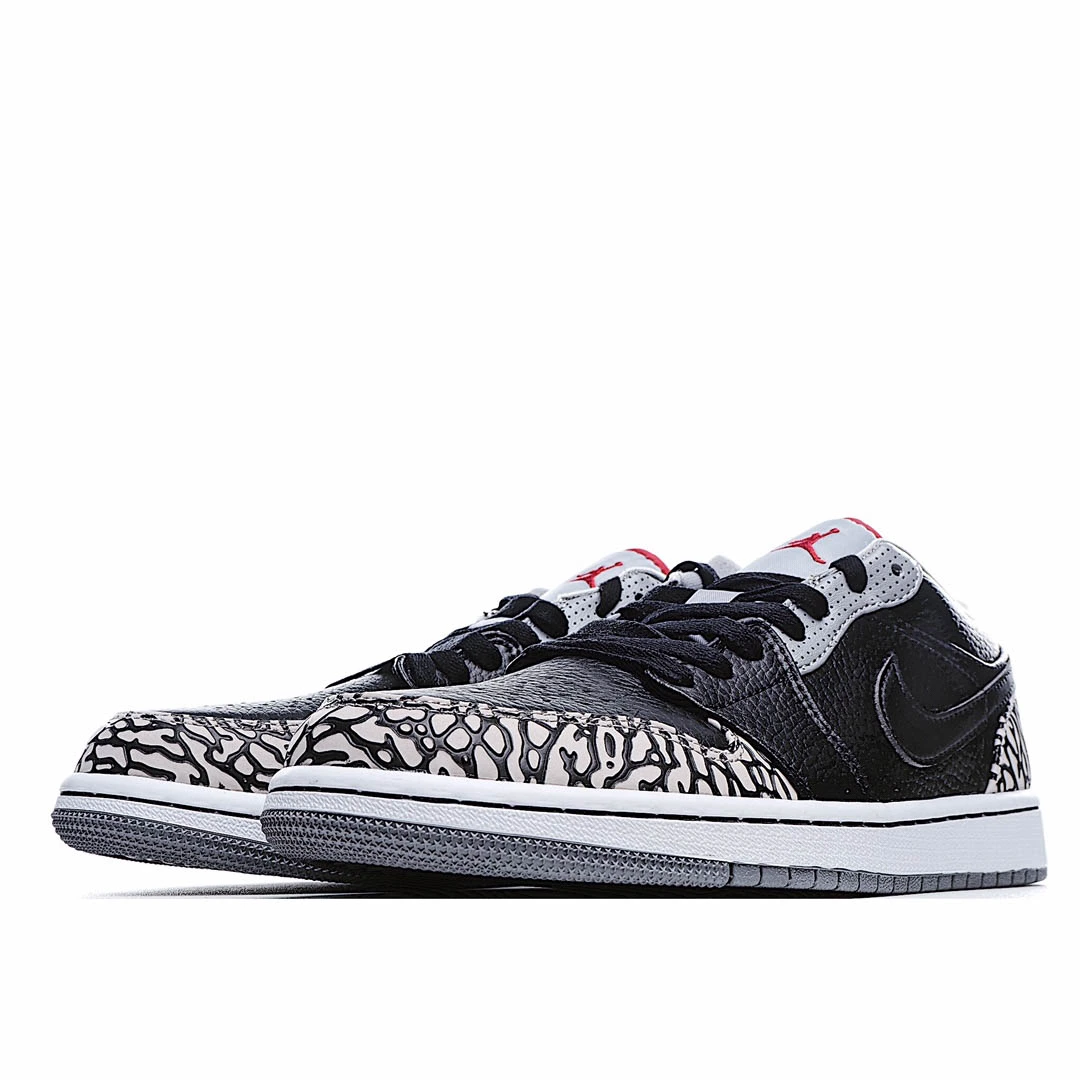 Air Jordan 1 Phat Low Black Cement