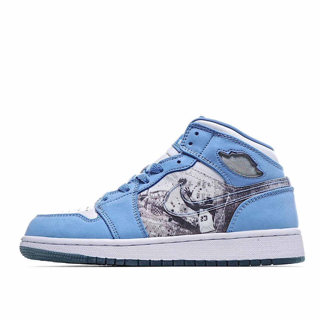 Air Jordan 1 Retro Alpha White University Blue