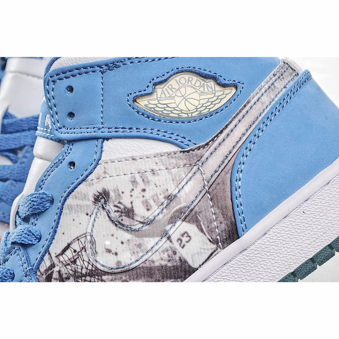 Air Jordan 1 Retro Alpha White University Blue