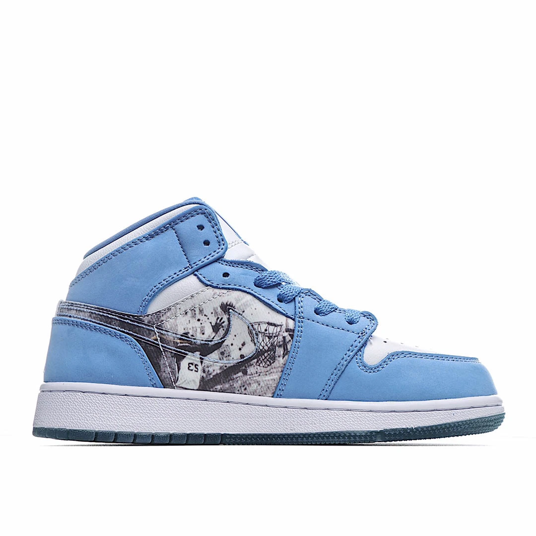 Air Jordan 1 Retro Alpha White University Blue