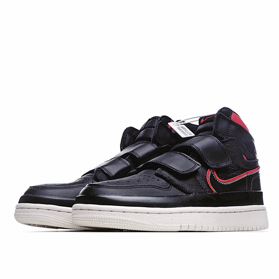 Air Jordan 1 Retro High Double Strap Black Red