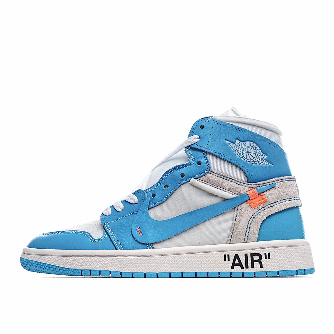 Air Jordan 1 Retro High OFF-WHITE University Blue UNC THE THE OW