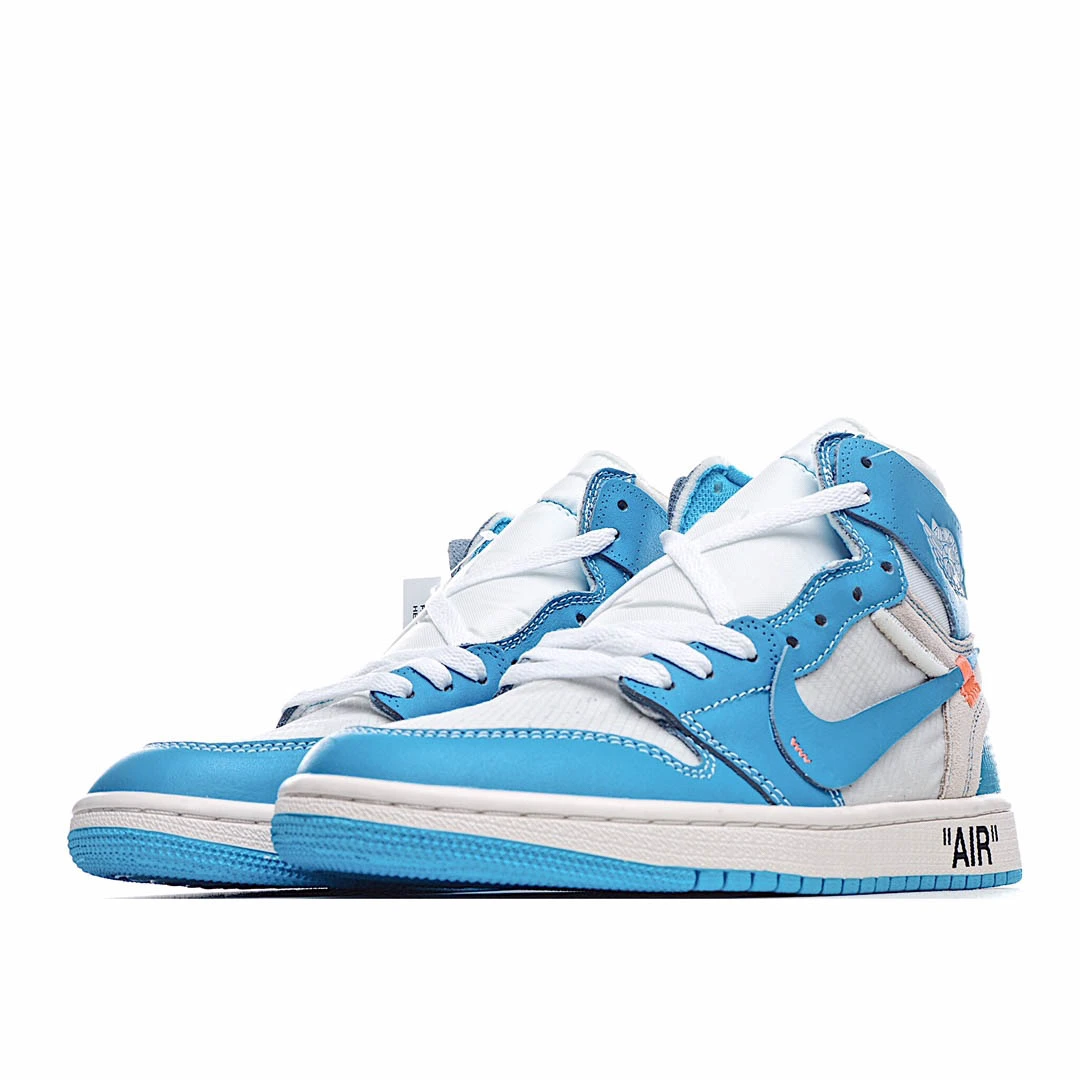 Air Jordan 1 Retro High OFF-WHITE University Blue UNC THE THE OW