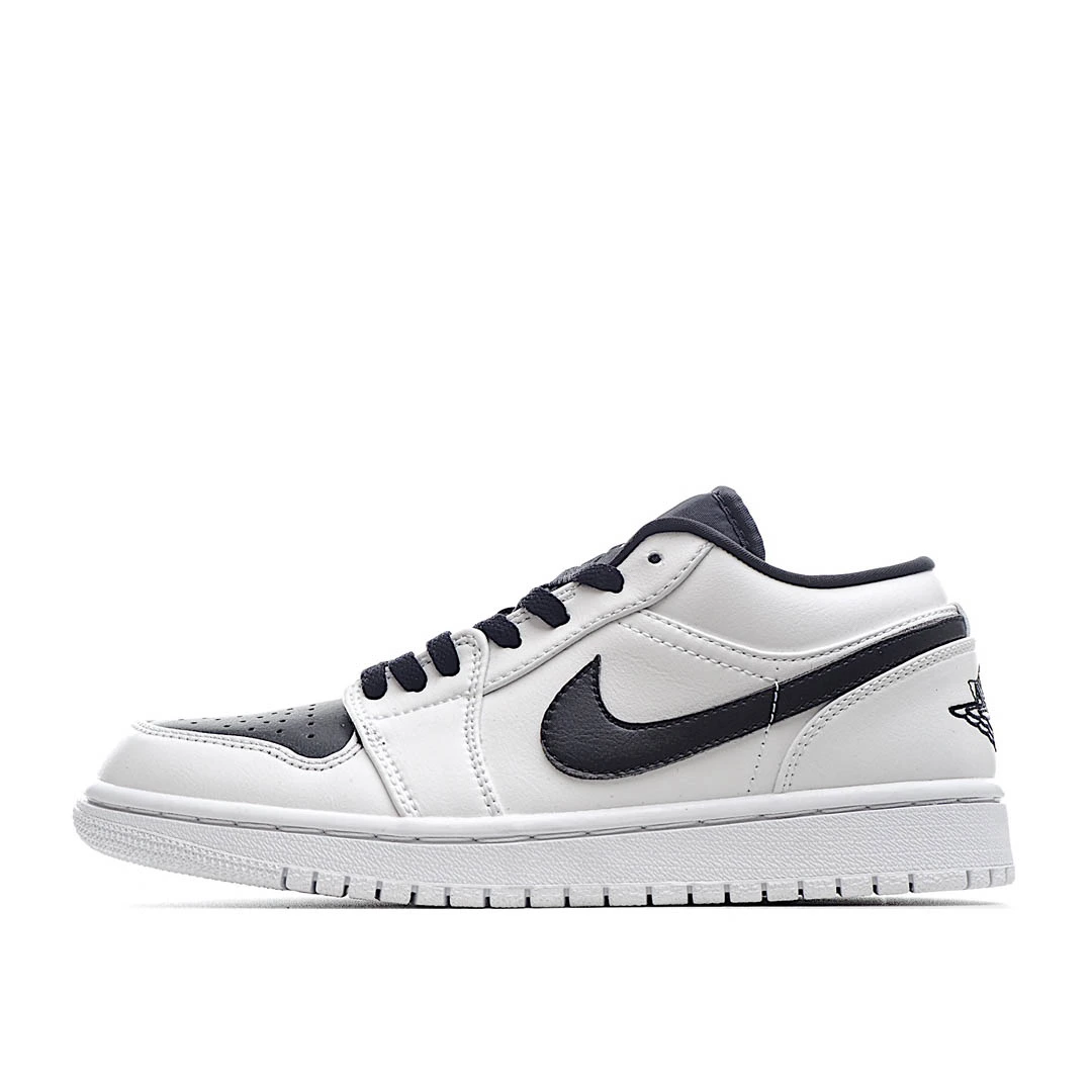 Air Jordan 1 Retro Low GS White Black