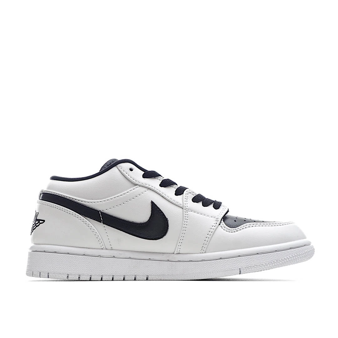 Air Jordan 1 Retro Low GS White Black