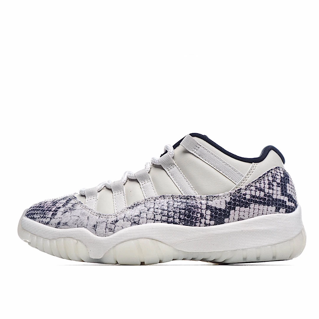 Air Jordan 11 Retro Low Light Bone Snakeskin