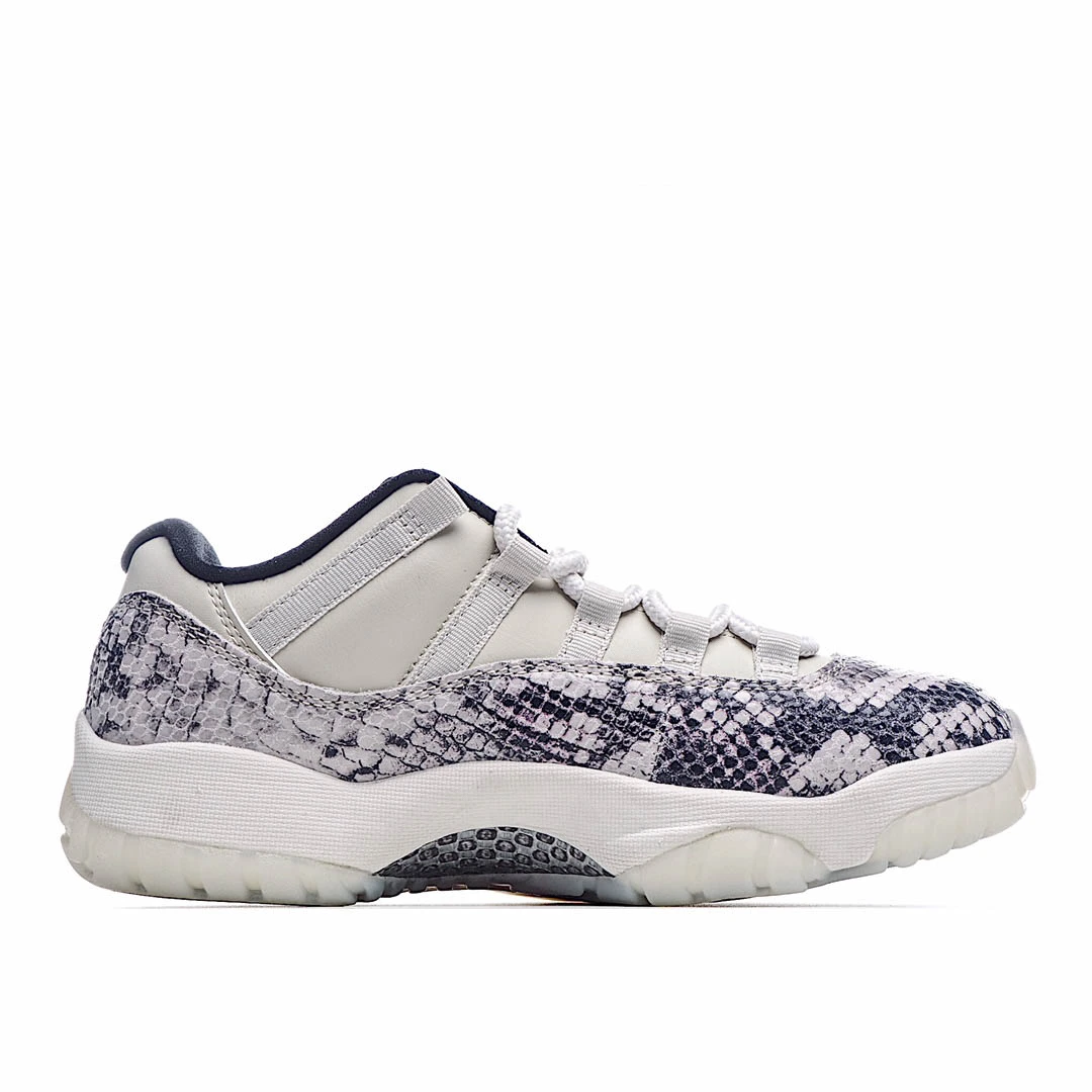 Air Jordan 11 Retro Low Light Bone Snakeskin