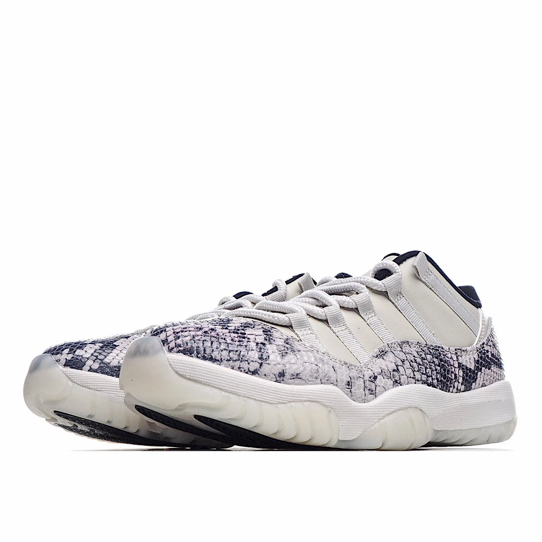 Air Jordan 11 Retro Low Light Bone Snakeskin