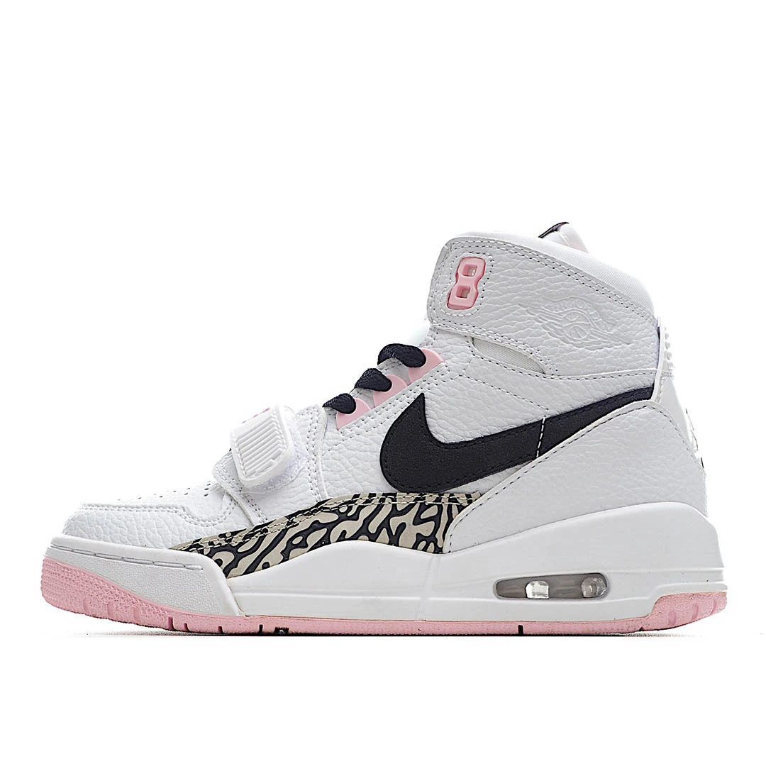 Air Jordan Legacy 312 GS White Black Pink Foam