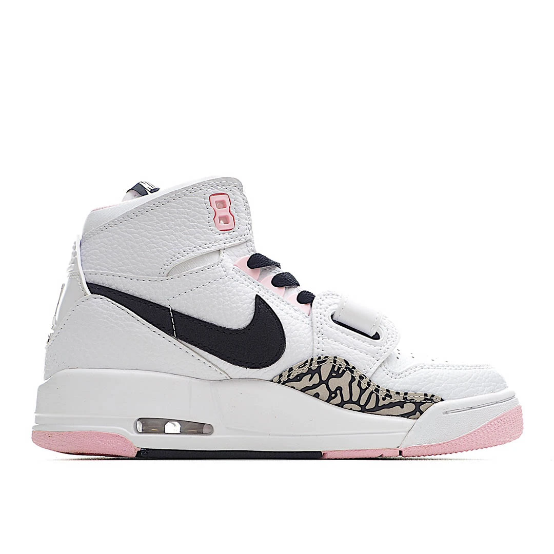 Air Jordan Legacy 312 GS White Black Pink Foam