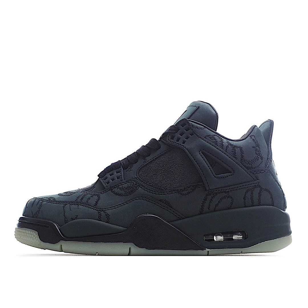 KAWS x Air Jordan 4 Retro Black