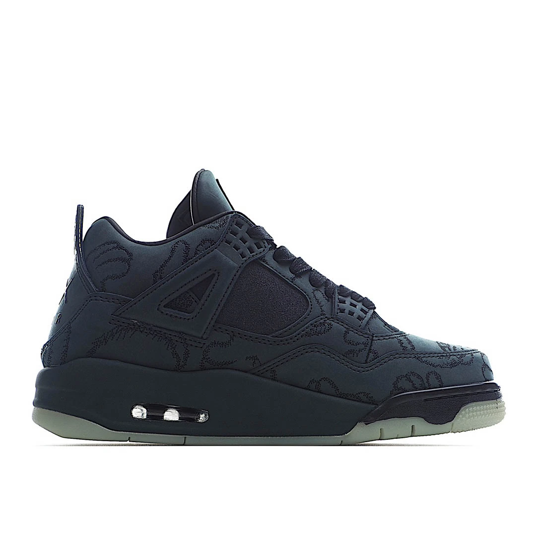 KAWS x Air Jordan 4 Retro Black