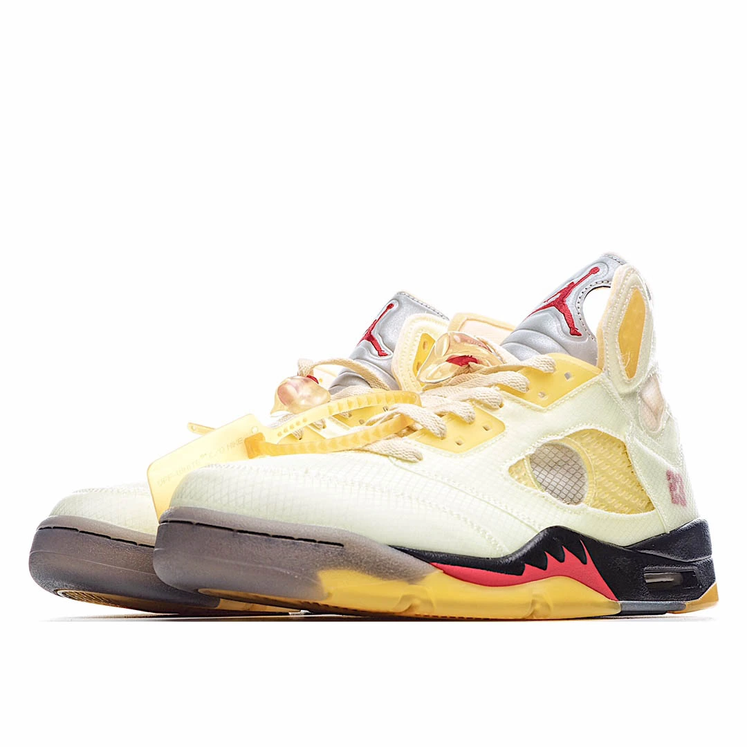 Off-White x Air Jordan 5 SP Sail