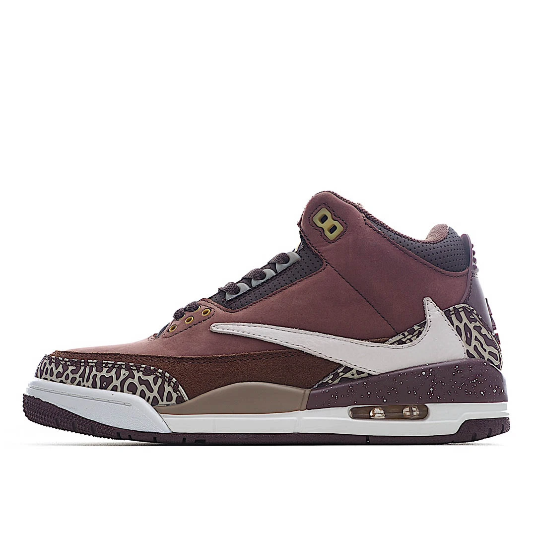 Travis Scott x Air Jordan 3 Retro Barb Dark Brown