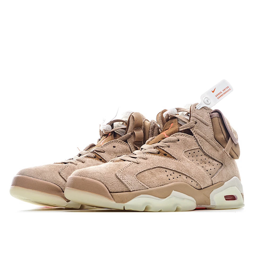 Travis Scott x Air Jordan 6 Retro British Khaki