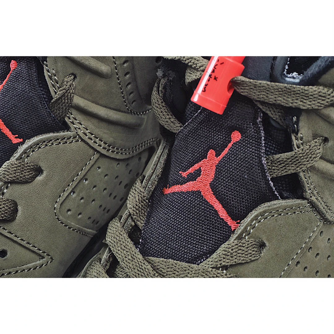 Travis Scott x Air Jordan 6 Retro Olive