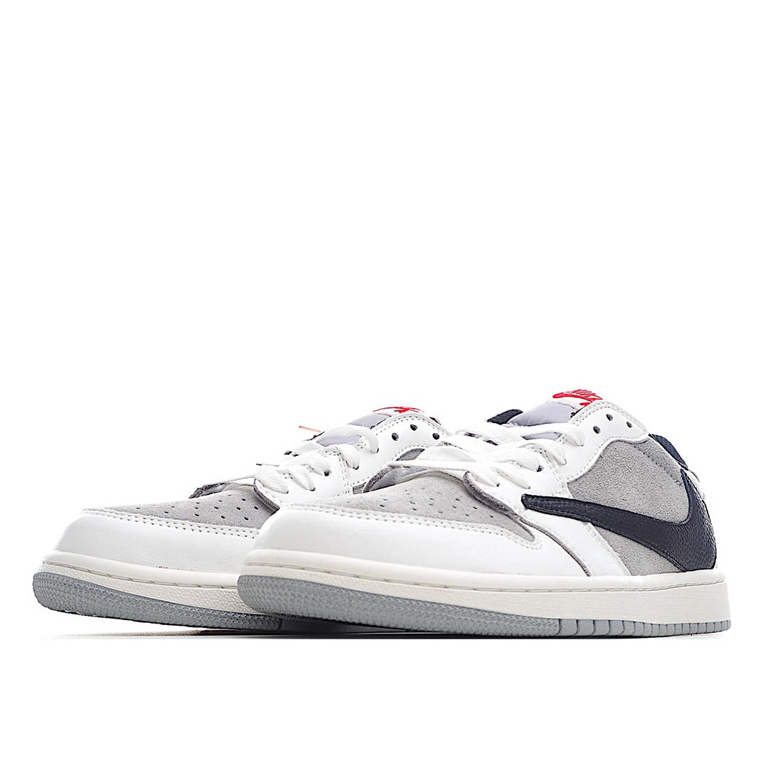 Travis Scott x Air Jordan AJ1 Low TS joint undercut low-top sneakers